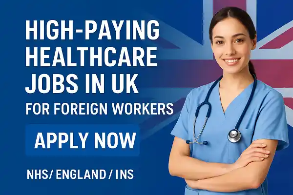 High-Paying Healthcare Jobs in UK for Foreign Workers (Nurses, Caregivers, Doctors)